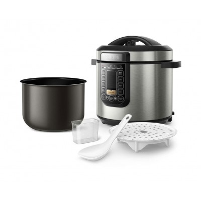 Philips 1000W Electric Pressure Cooker 6L