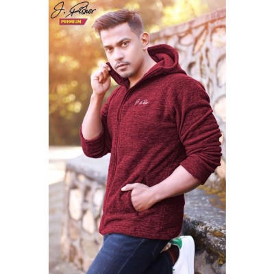 J.Fisher Premium Limited Edition Fleece Hoodie For Men