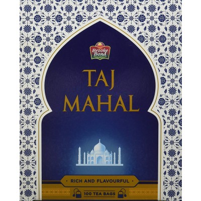 Taj Mahal Leaf Tea, 100 Tea Bags