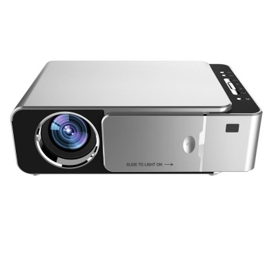 T6 HD Portable LED Projector 1280*720 Logistics Resolution 720P HD Video Projector AV/USB/HDMI/Audio/VGA Beamer For Home Cinema