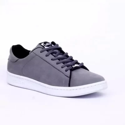 Caliber Shoes Grey Casual Lace Up Shoes For Men