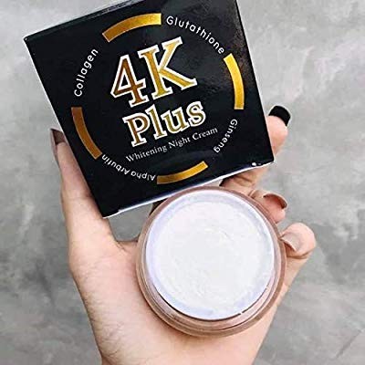 4K Plus Whitening Night Cream 20 g. Whitening Anti-aging Smooth Firm Skin