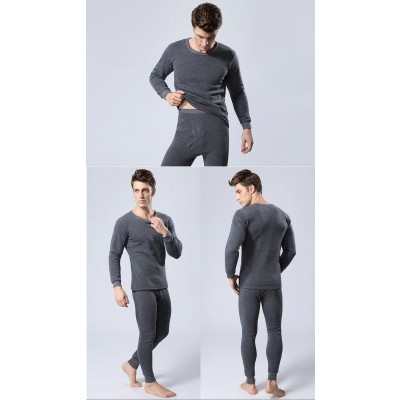 Grey Inner Fur Thermal Set